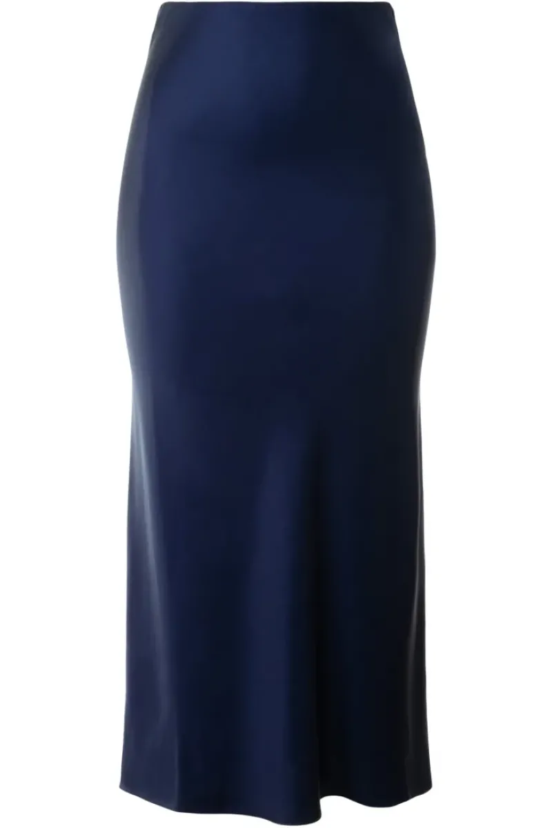 Saint Art Talia Charmeuse Maxi Skirt in^ Pants, Shorts, & Skirts