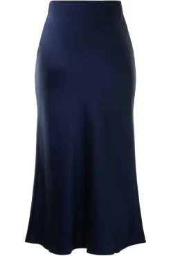 Saint Art Talia Charmeuse Maxi Skirt in^ Pants, Shorts, & Skirts