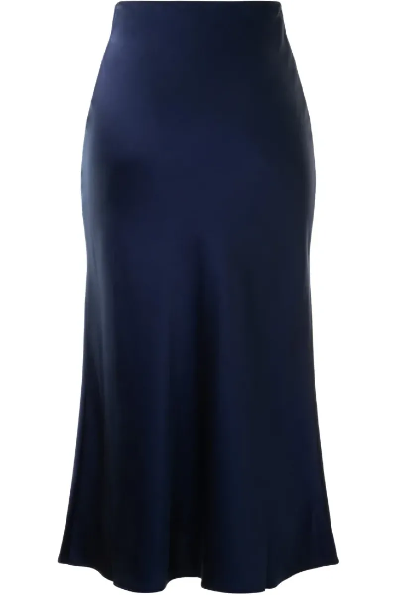 Saint Art Talia Charmeuse Maxi Skirt in^ Pants, Shorts, & Skirts