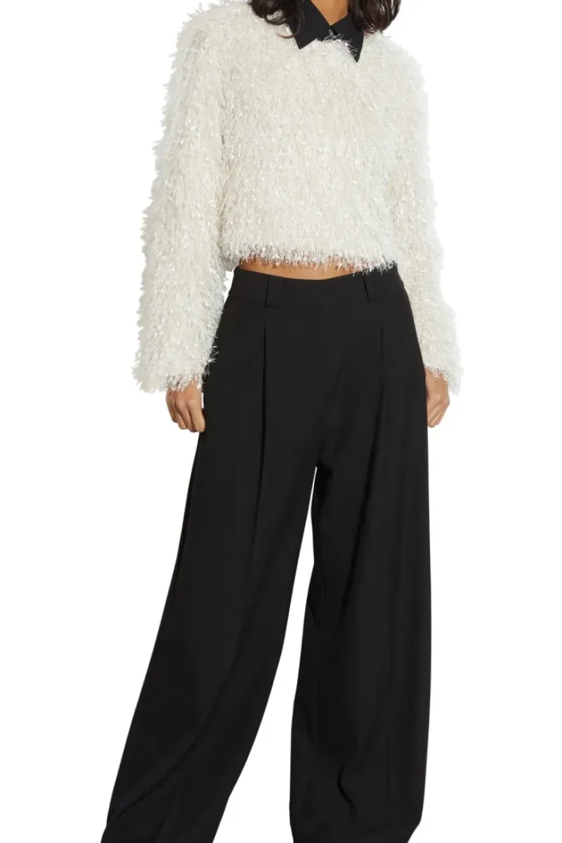 Saint Art Tiffany Mid-Waisted Wide Leg Trouser in^ Pants, Shorts, & Skirts