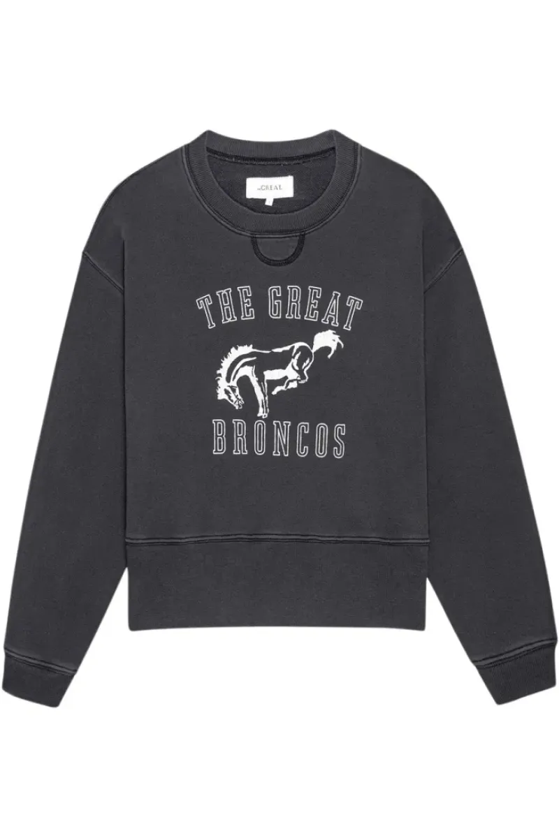 The Great League Sweatshirt in with Bucking Bronco Graphic^ Tops