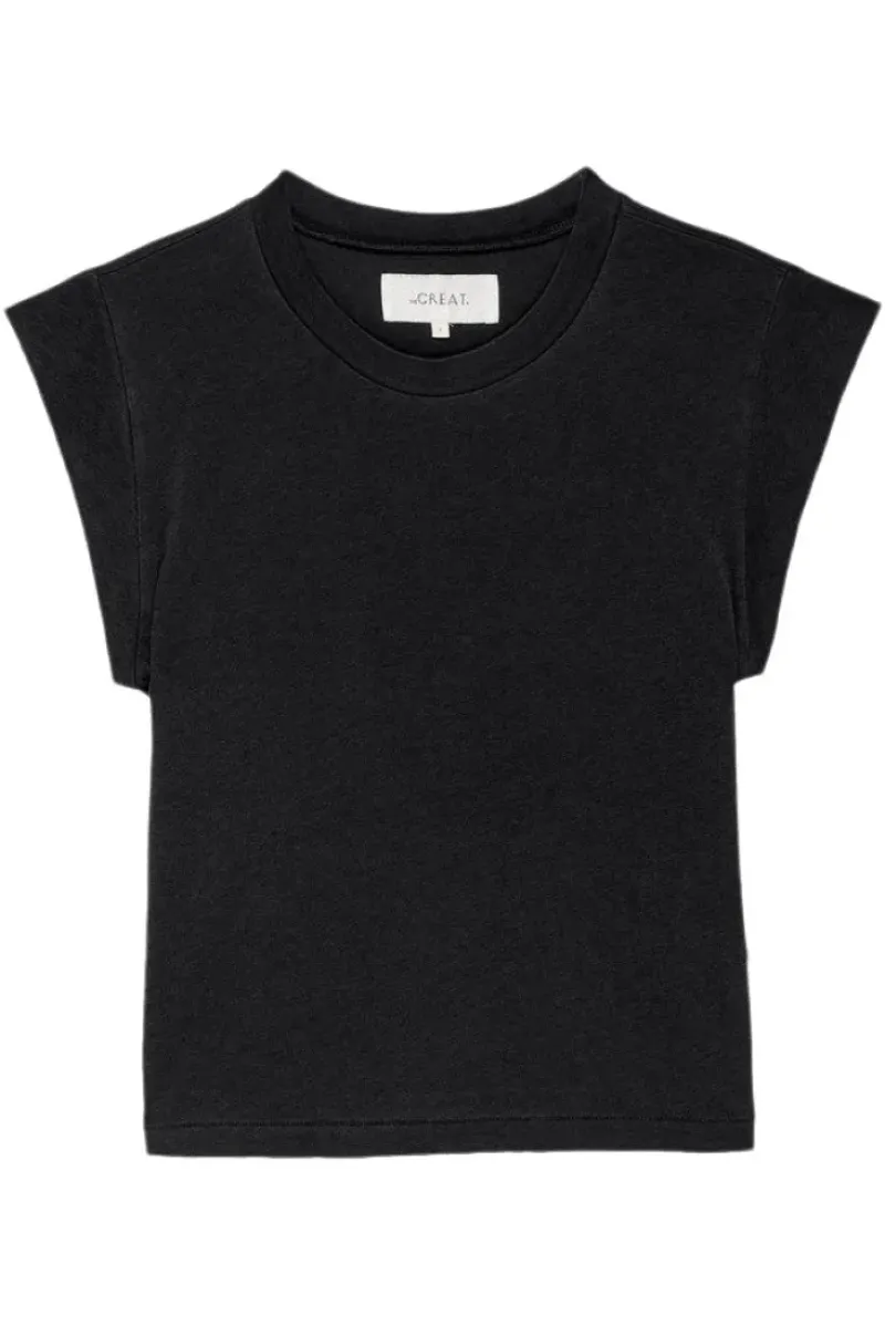 The Great Peak Shoulder Tee in^ Tops