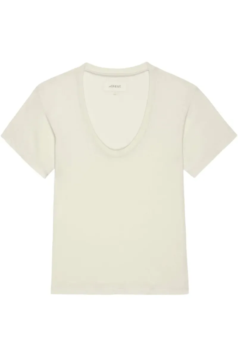 The Great Slim U neck Tee^ Tops
