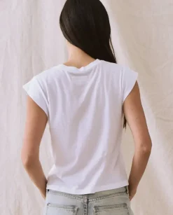 The Great The Peak Shoulder Tee^ Tops