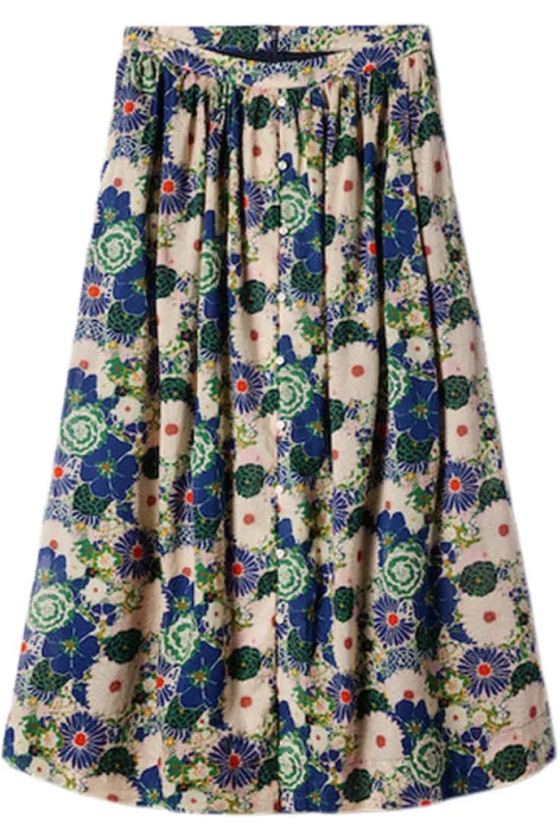 Trovata Birds of Paradis Lisette Skirt in Floral^ Pants, Shorts, & Skirts