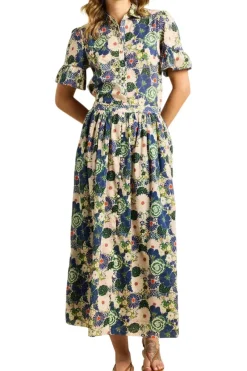 Trovata Birds of Paradis Lisette Skirt in Floral^ Pants, Shorts, & Skirts