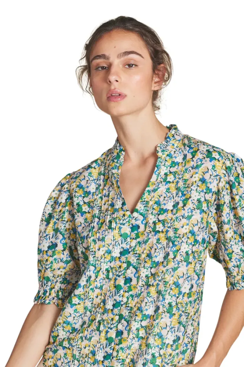 Trovata Birds of Paradis Eliza Blouse in^ Tops