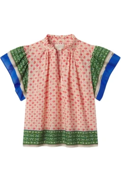 Trovata Birds of Paradis Clover Blouse in^ Tops