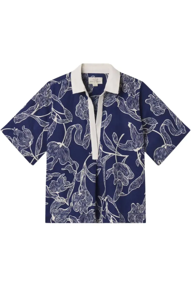 Trovata Birds of Paradis Cora Shirt in^ Tops