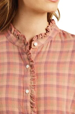 Trovata Birds of Paradis Breezy Blouse in^ Tops