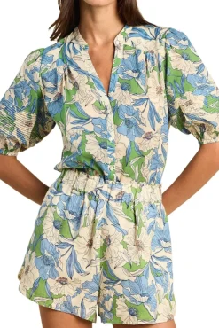 Trovata Birds of Paradis Loren Blouse in^ Tops