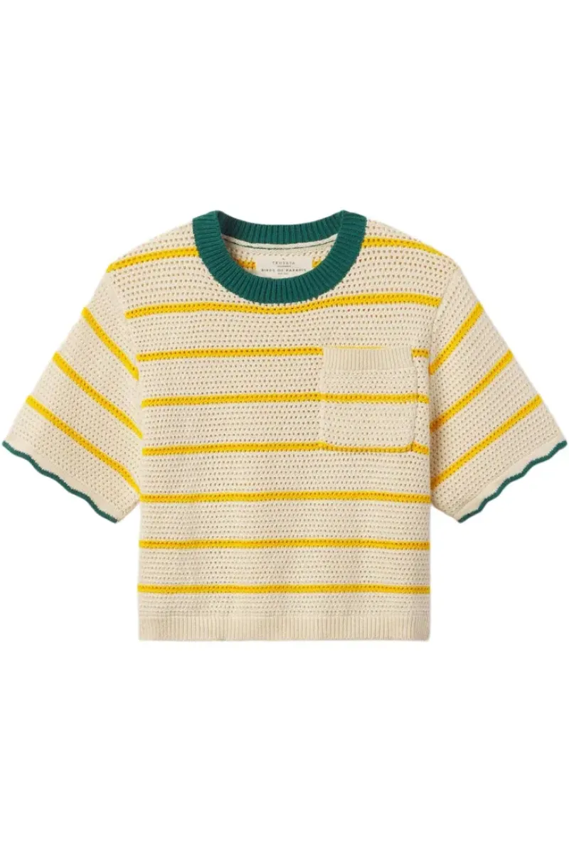 Trovata Birds of Paradis Jules Sweater Tshirt in^ Sweaters