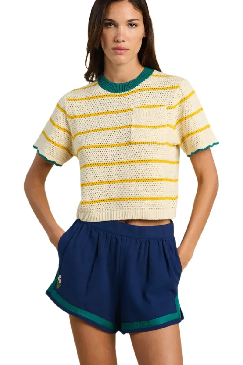 Trovata Birds of Paradis Jules Sweater Tshirt in^ Sweaters
