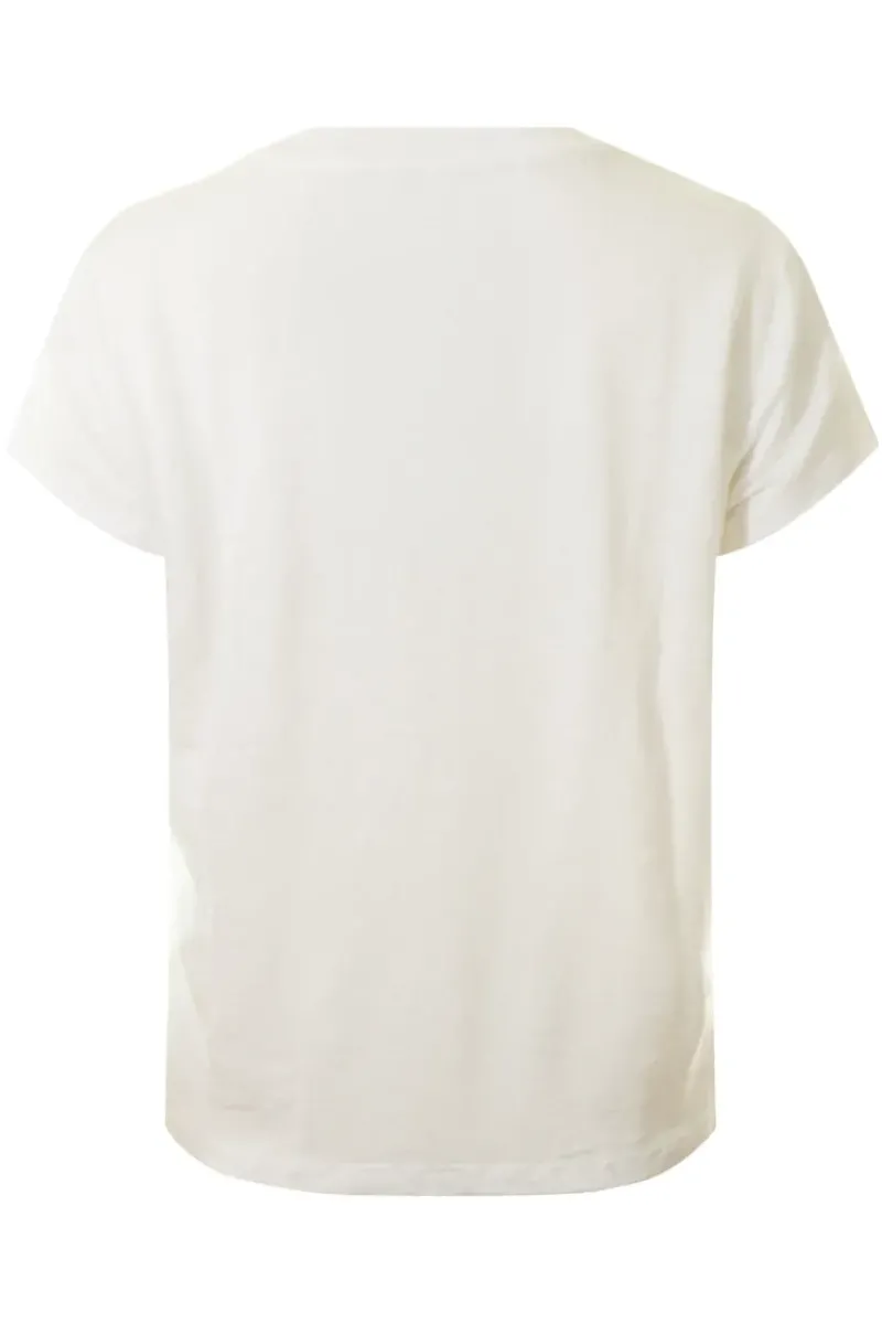 VELVET Casey Linen Short Sleeve Tee^ Tops