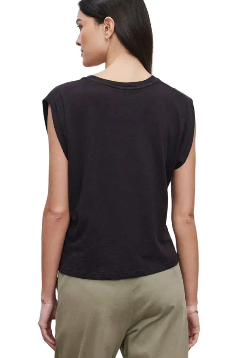 VELVET Cecile Cotton Slub Muscle Tee^ Tops