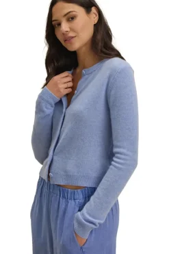 VELVET Chrichet Button Down Cardigan in^ Sweaters
