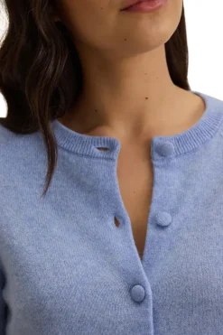 VELVET Chrichet Button Down Cardigan in^ Sweaters