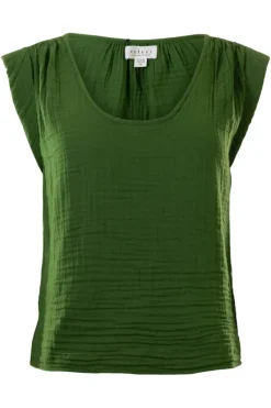 VELVET Jayla Cotton Gauze Tank Top^ Tops