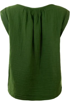 VELVET Jayla Cotton Gauze Tank Top^ Tops