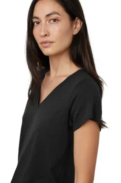 VELVET Jilian Original Slub V-neck Tee^ Tops