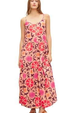 VELVET Kate Printed Silk Dress in^ Dresses & Jumpsuits