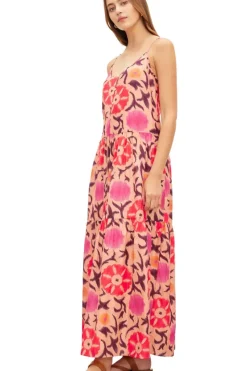 VELVET Kate Printed Silk Dress in^ Dresses & Jumpsuits