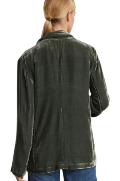 VELVET Kyla Silk Relaxed Blazer in^ Blazers & Outerwear