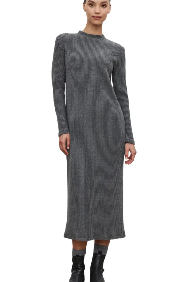 VELVET Liz Ribbed Dress in^ Dresses & Jumpsuits