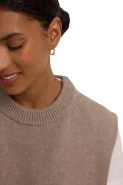 VELVET Paola Cotton Cashmere Sweater in^ Sweaters