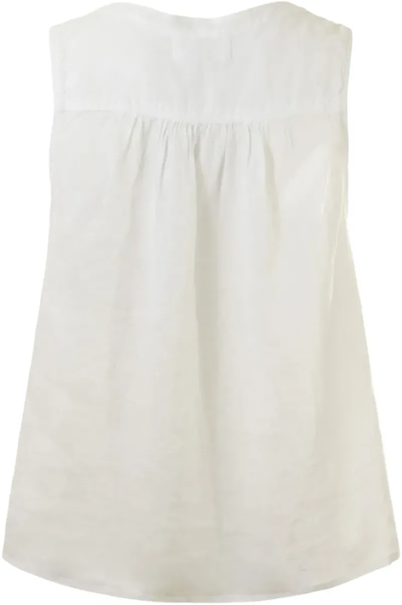 VELVET Tacy Linen Sleeveless Top^ Tops