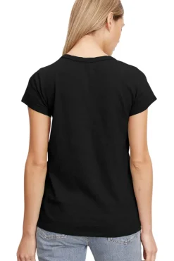 VELVET Tilly Cotton Slub Short Sleeve Crewneck T-shirt^ Tops