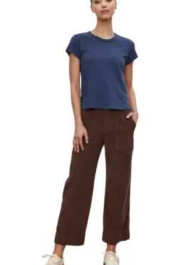 VELVET Vera Corduroy Wide Leg Trouser in^ Pants, Shorts, & Skirts