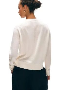 WHITE & WARREN Cashmere Crewneck Sweater^ Sweaters