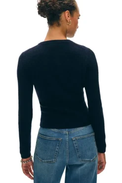 WHITE & WARREN Cashmere Slim Crewneck^ Sweaters