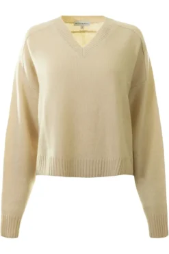 WHITE & WARREN Cashmere V-neck Sweater in^ Sweaters