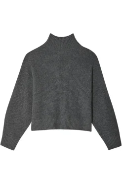 WHITE & WARREN Cashmere Waffle Standneck^ Sweaters