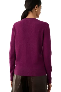 WHITE & WARREN Classic Cashmere Crewneck Sweater^ Sweaters