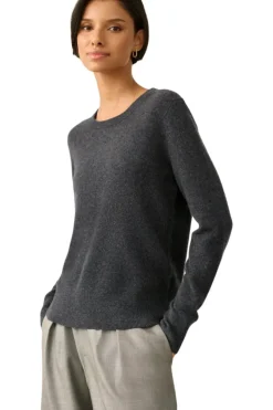 WHITE & WARREN Classic Cashmere Crewneck Sweater^ Sweaters