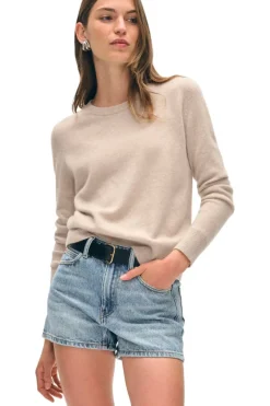 WHITE & WARREN Classic Cashmere Crewneck Sweater^ Sweaters