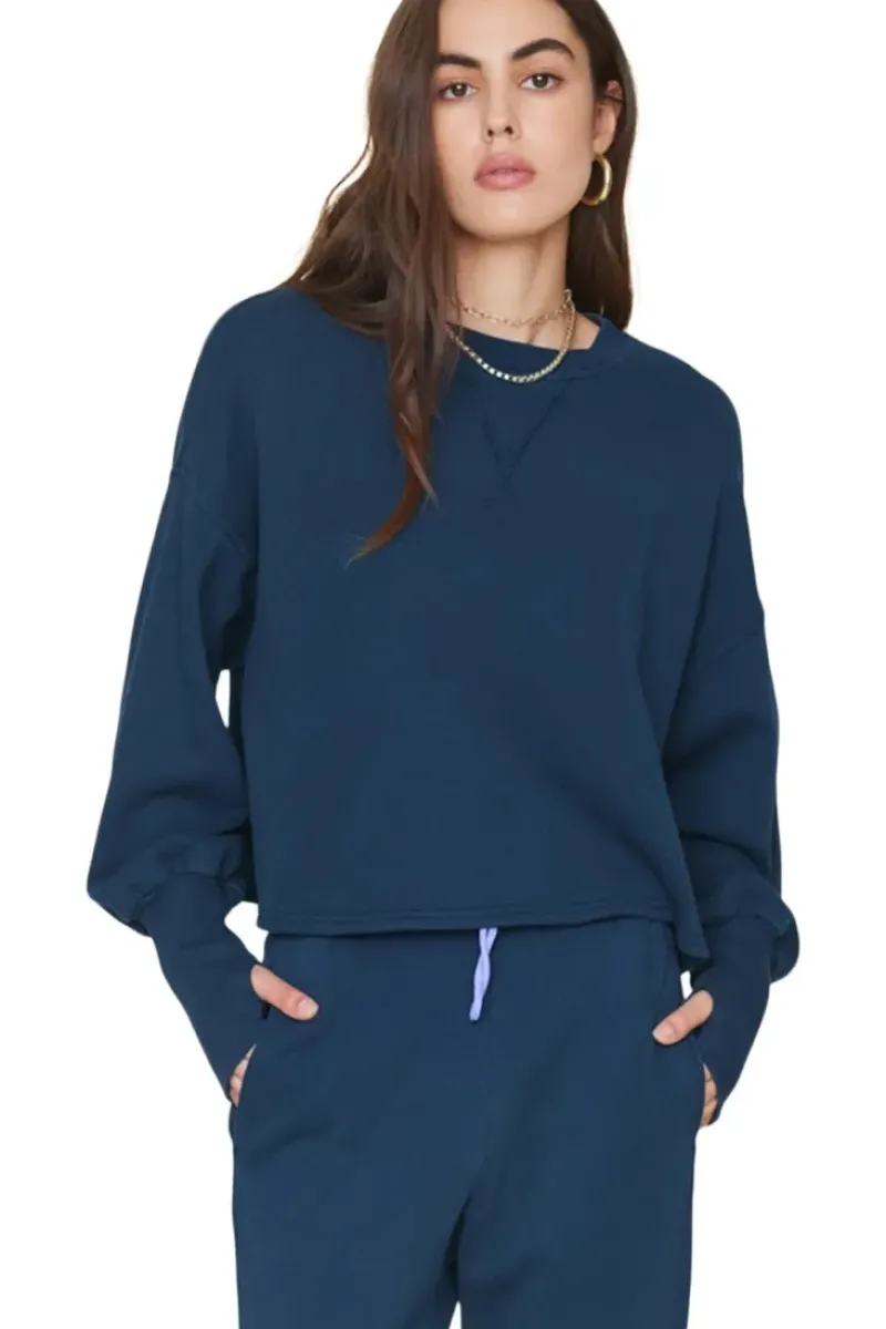 Xirena Kimble Sweatshirt in Rain Blue^ Tops