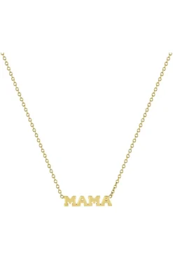 ZOE CHICCO Itty Bitty Mama Necklace in 14k^ Necklaces