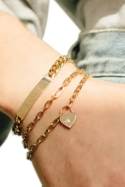 ZOE CHICCO Medium Square Oval Chain Bracelet with Pavé Diamond Link in 14k^ Bracelets